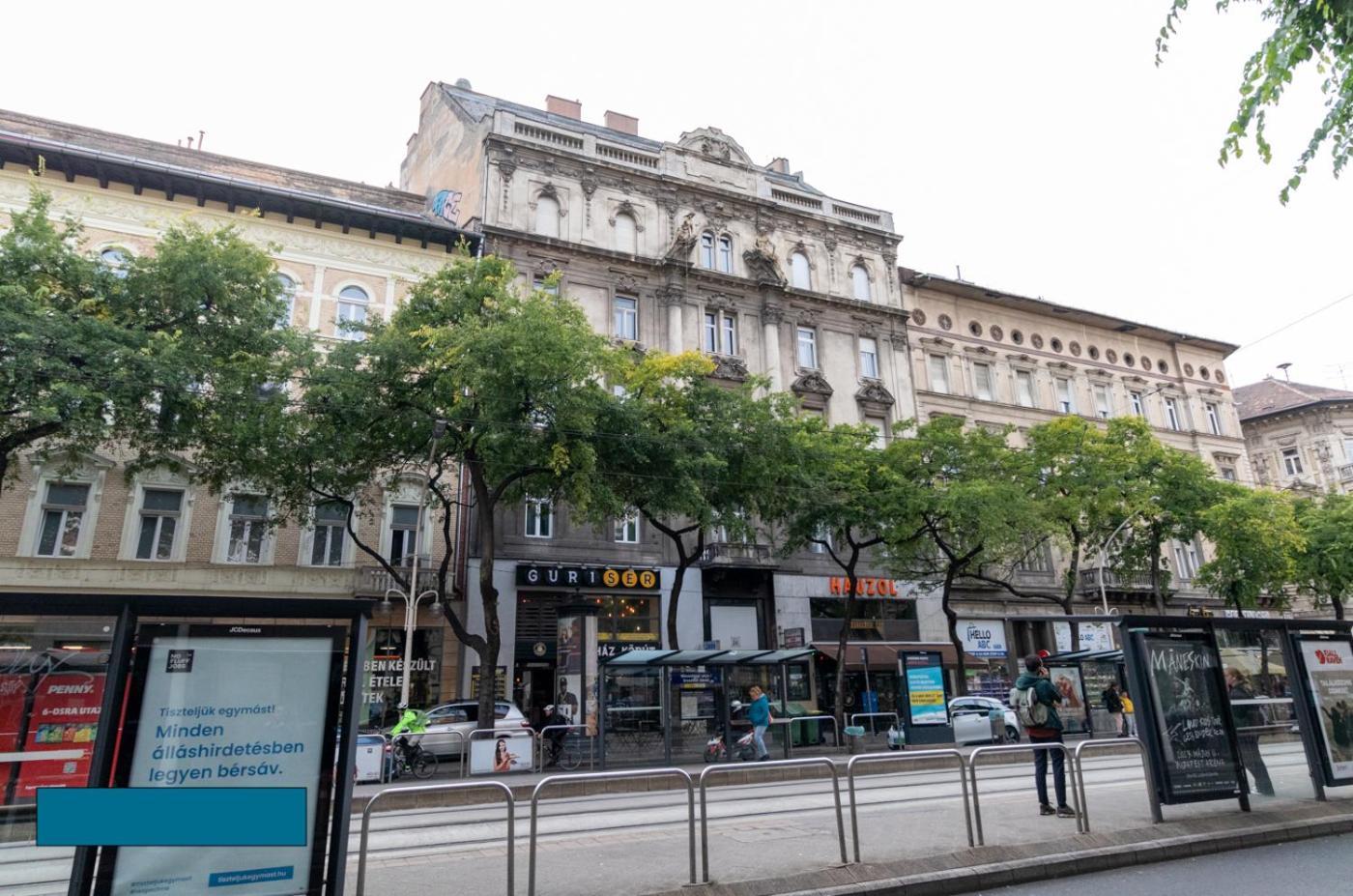 Deluxe Central Elizabeth Residence W/ 4Bedrm, 2Bathrm, 1Lvngrm Budapest Exteriör bild